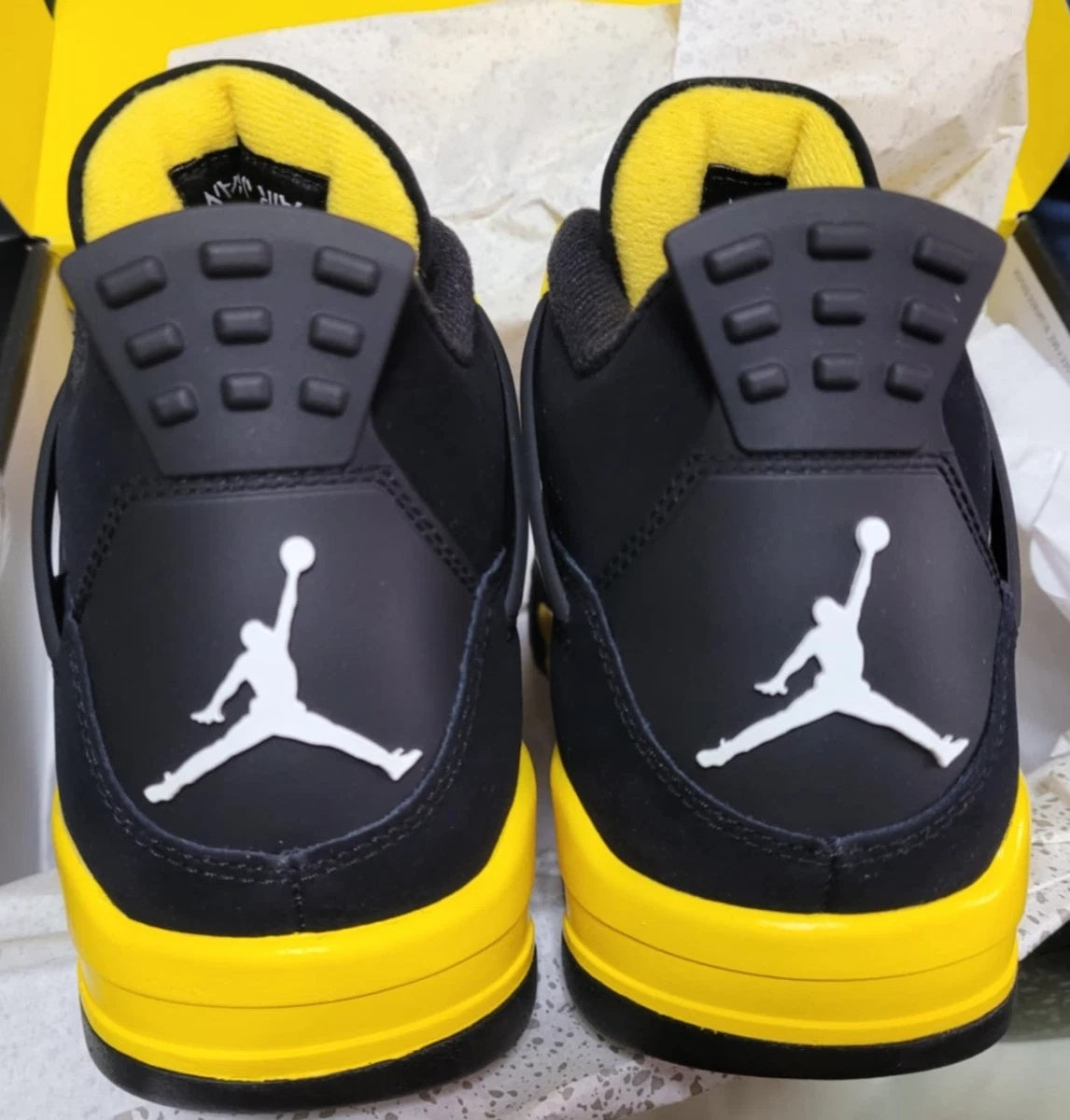Air Jordan 4 Retro Black Tour Yellow DH6927-017