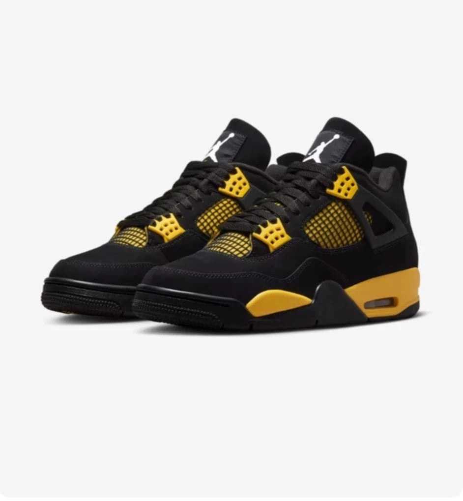 Air Jordan 4 Retro Black Tour Yellow DH6927-017