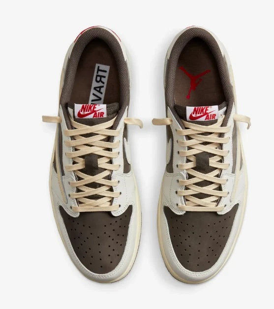Jordan 1 Low DM7866-162 Reverse Mocha Brown Suede