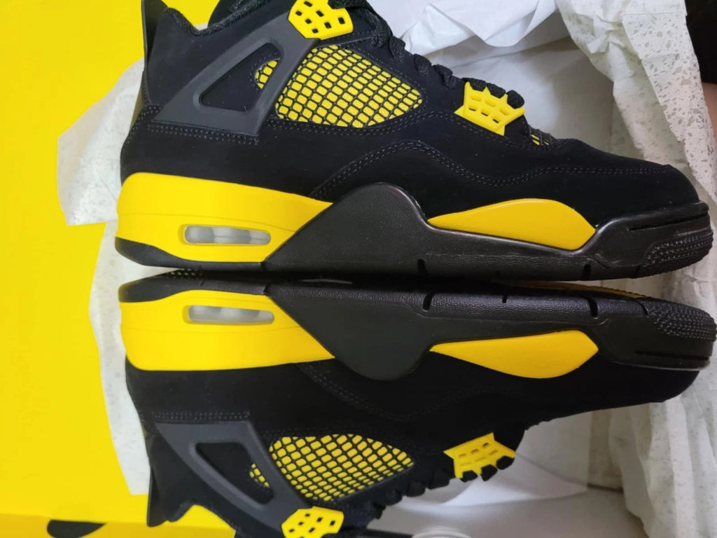 Air Jordan 4 Retro Black Tour Yellow DH6927-017